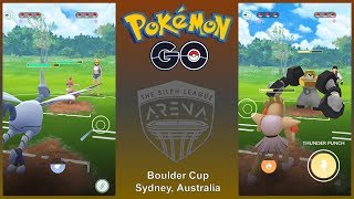 Pokémon Go Boulder Cup: Sydney, Australia (13 January 2019)