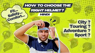 How to choose the right helmet for you? | Hindi | PowerSports International