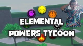 Играю в ELEMENTAL POWERS TYCOON В РОБЛОКС! |ИванЧО!