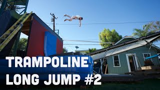 Trampoline Long Jump #2