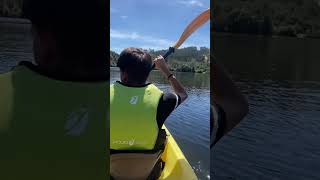 Passeio de caiaque na barragem de belver com João Viana , Portugal🇵🇹🇵🇹