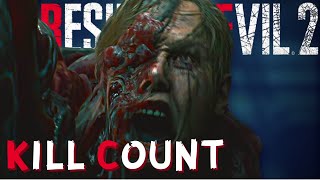 Claire is KILLING to Find Her Brother | KILL COUNT (KDR) Resident Evil 2