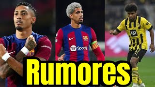 Barcelona pode perder Araújo? Raphinha no mercado e Adeyeme no radar!!!