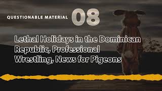 Lethal Holidays in the Dominican Republic, Professional Wrestling, News for Pigeons  QM08