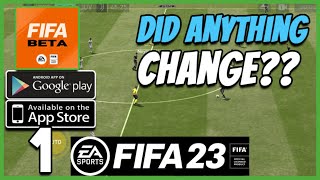 FIFA 23 MOBILE BETA - Gameplay Android / iOS