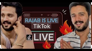 Rajab butt live TikTok match