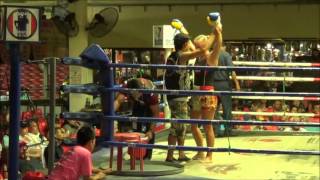 Sara's first Muay Thai Fight: Patong Stadium, 25 February 2016