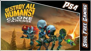 Destroy All Humans: Clone Carnage -  PS4 - Gameplay