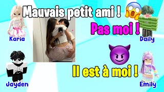 HISTOIRE ROBLOX | Mon copain s'est fait prendre dans ses bras par une autre fille 😨