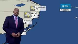 Miami's Weather Forecast for July 24, 2014