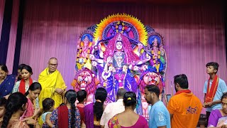 Durga Matha Idol at Krishna Nagar yousafguda Hyderabad