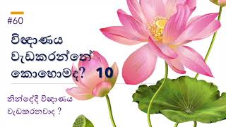 නින්දේදී විඥාණය වැඩකරනවාද ? - Consciousness in sleep