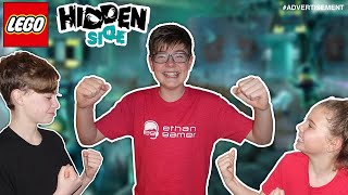 Brother & Sister vs Ethan Gamer on LEGO Hidden Side BATTLE!