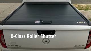 2019 Mercedes-Benz X-Class with UniUte Roller Shutter Lid Tonneau Cover