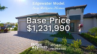 Gran Place Wellen Park- 18075 Home Run Dr. Venice, FL 34293 -  Sam Rodgers Homes - Edgewater Model