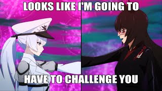 RWBY Ice Queendom On Crack #9 Weiss challenges Blake to a debate