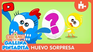 Creciendo con la Gallina Pintadita | Huevo Sorpresa - Cohete