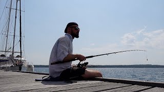 Going out for fishing in Croatia | Island Krk - Fishing in the Sea | Fishing Champion's Lunch