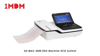 GE MAC 2000 EKG Machine ECG System