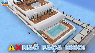 ⚠️ AVISO SUPER IMPORTANTE EA: sobre o navio 🚢 / Não usem o limpador - THE SIMS FREEPLAY