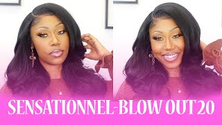 Sensationnel Curls Kinks Glueless HD 13x6 Lace Front Wig - BLOW OUT 20" - Kinky Edges |EBONYLINE.COM