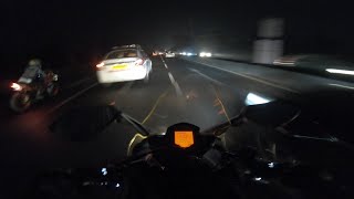 Insane Close Call💀 | KTM RC 200 | Tank Slapper | Scary Night Ride!