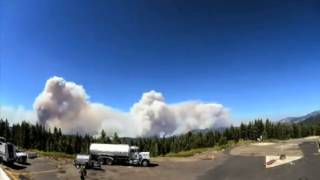 Terrifying yet beautiful time lapse of Yosemite Rim Fire