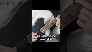 Polyphia - Playing God - Riff Guitar Lesson [ bar #2]