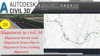 Alignment in civil 3d-how to create alignment in civil 3D