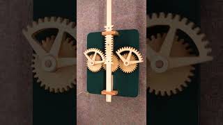 Movement 123 #Shorts #inventer #mechanism #woodgears #gears5