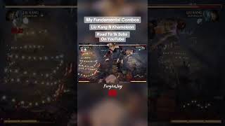 My Fundamental Combos 🤫#foryou #subscribe #recommended #gaming #mortalkombat #fire #mk #mk1 #viral