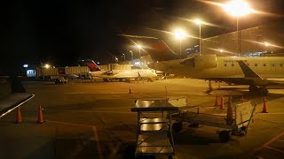 Delta Air Lines CRJ-200 Minneapolis St. Paul to Grand Forks