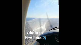 sobrevolando la costa Chubutense - Playa Union