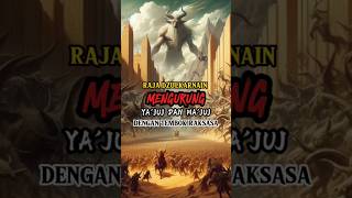 RAJA DZULKARNAIN MENGURUNG YA'JUJ DAN MA'JUJ DENGAN TEMBOK RAKSASA #kisahislami #kisahnyata #misteri