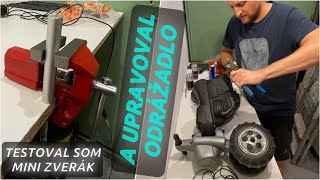 Otestoval som Mini zverák BECKFORD, upravoval detské odrážadlo Cross Dohány Mini Buggy - E05 S04