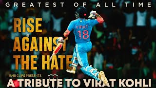 Virat Kohli - Rise Against The Hate | Cinematic Edit | Rabi Clips | 🎧