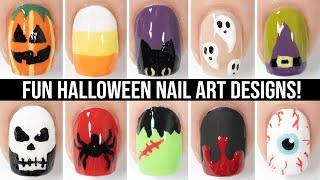 Halloween Nail Art 2023 🎃 Fun & Easy Nail Design Compilation!