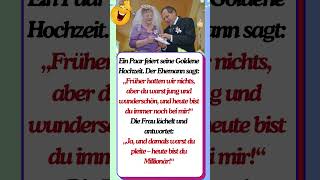 Deutsch Goldene Hochzeit #german #youtubeshorts #witze