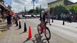 2019 - Ironman Kona Hawaii - Hawi Turnaround - Lucy Charles