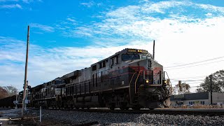 NS November Thursday Morning Railfanning at Arcadia in Spartanburg with Central of Georgia & NYC