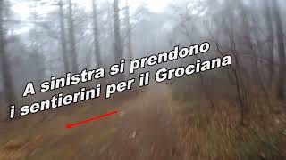 MTB Trieste Trails: Raccordo Selvadigo-SP22-Foiba-Grotta Bac Trail (corsa nella nebbia!)