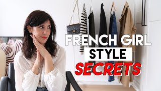 13 French Girl Style Secrets | How to Dress Parisian Chic  [AD]