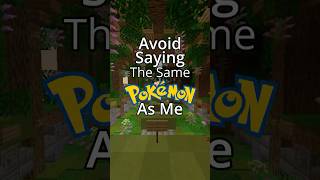 Avoid Saying the Same Pokémon as Me - Edition 4 #pokemon #pokemongames #nintendo #gaming