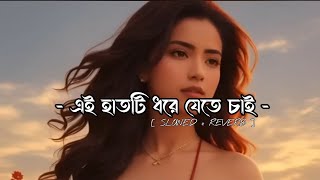 এই হাতটি ধরে যেতে চাই !! Tomar Pothe Hete Hete - (Lo-Fi + Lyrics) editing. kholil sikdar