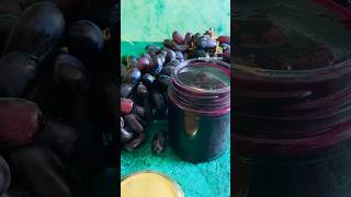 Homemade Grapes Jam 🍇 #grapesjam #shortsviral #grapesrecipe #summerrecipes #jamrecipe