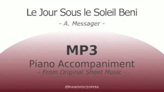 Le jour sous le soleil béni Piano Accompaniment