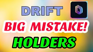 DRIFT COIN Huge EXPLOSION! DRIFT Price Prediction