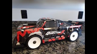 HPI RACING MAVERICK QUANTUM R FLUX - 4s RUN ON TEAM INFINITY SLICKS #HPIRACING #MAVERICK