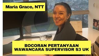 #PHDCORNER 2: PERTANYAAN PENTING PADA SAAT WAWANCARA DENGAN CALON SUPERVISOR PHD