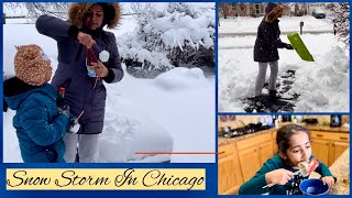 2024 Ka Sabse Bada Snow Storm In Chicago | Masti In Snow Challenges